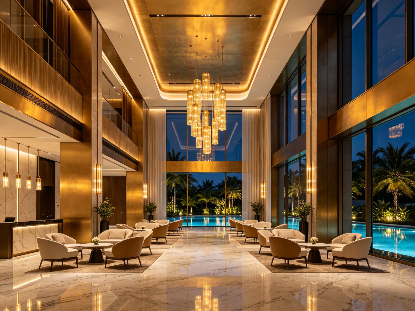 Solano Grand arrival lobby artist's impression
